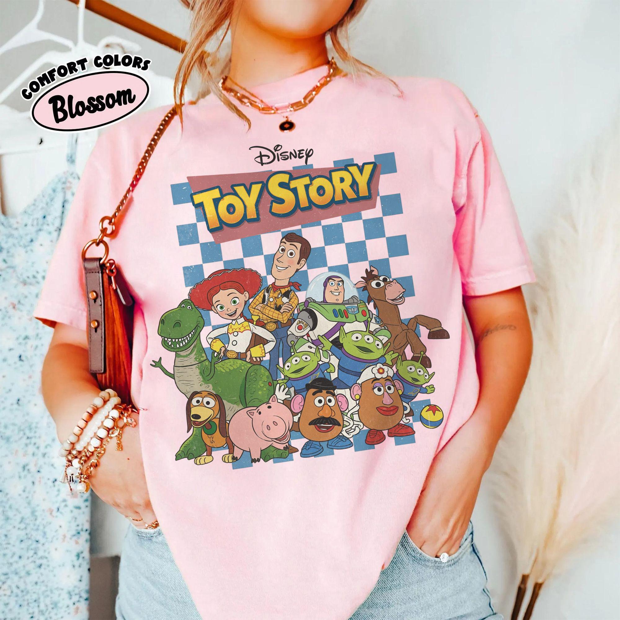 Comfort Colors® Vintage Toy Story 1995 Shirt, Woody Buzz Pixar Fest, You've Got A Friend In Me Shirt, WDW Disneyland Family Trip Shirt 2026