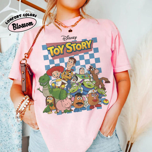 Comfort Colors® Vintage Toy Story 1995 Shirt, Woody Buzz Pixar Fest, You've Got A Friend In Me Shirt, WDW Disneyland Family Trip Shirt 2026