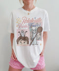Retro Comfort Colors Remy Ratatouille Paris France Shirt, Coquette Bow Little Chef Tee, Cute Disney Rat Shirt, Disney Trip 2026 T-Shirt