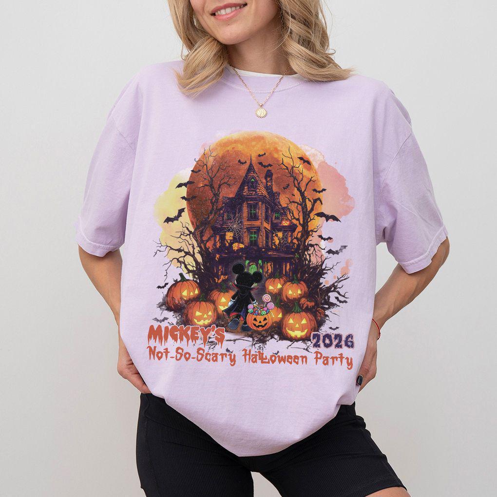 Retro Haunted Mansion Halloween Shirt, Spooky Pumpkin Castle Tee, Vintage Ghost House T Shirt, Fall Halloween Outfit, Trick Or Treat Shirt