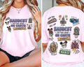 2-sided Disney Saddest Place Tattoo Shop On Earth Comfort colors Shirt, Disney Flash Tattoo Tee, WDW Family Trip Gift, Disney Tattoo Outfits