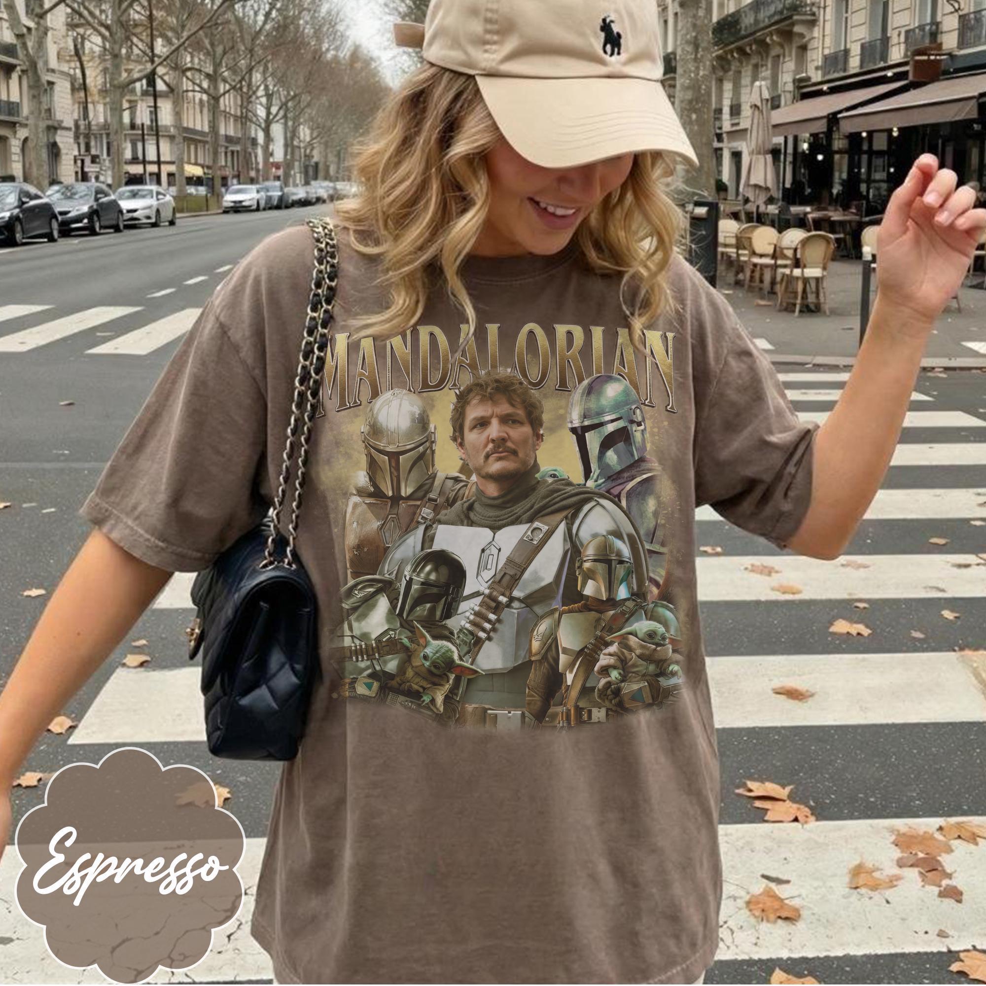 Vintage Mandalorian Shirt, Din Djarin Grogu Star Wars Shirt, This Is The Way Shirt, Pedro Pascal Star Wars Tee, Disneyland Mandalorian Shirt
