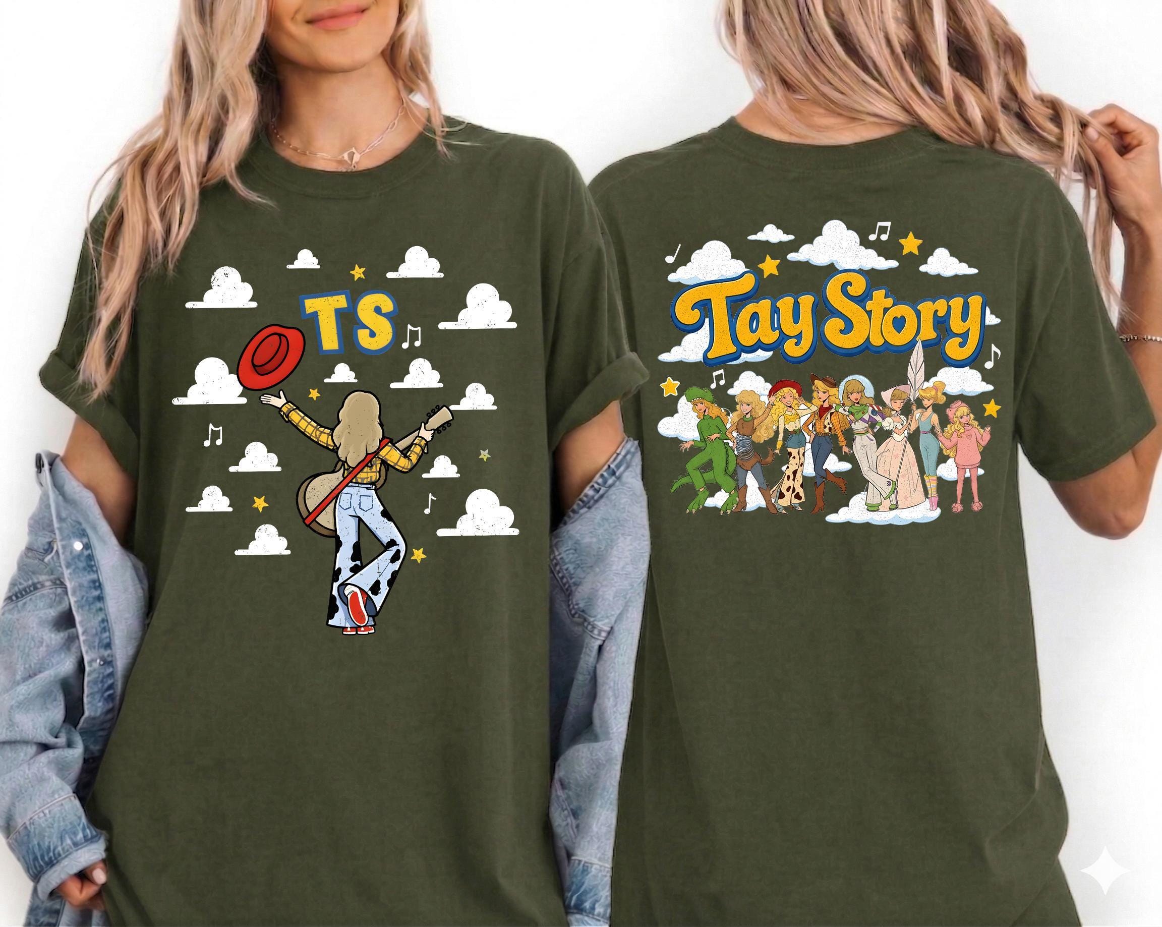 Comfort Colors® TS Tay Story Shirt, Gift For Music Fan, Retro Toy Friends