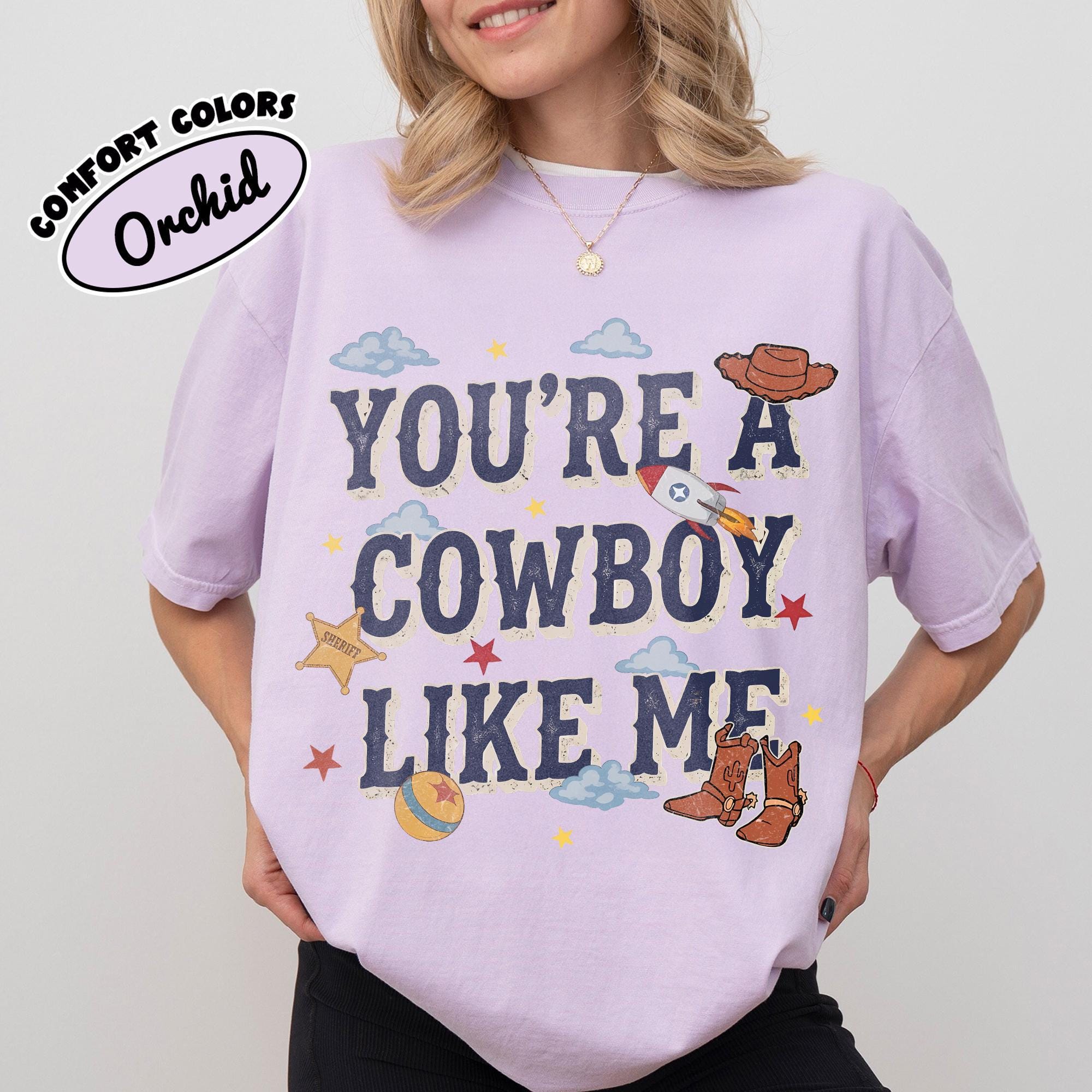 Vintage Tay Story Shirt, You're A Cowboy Like Me Shirt, Toy Story 5 Shirt, WDW Disneyland Family Vacation Trip Tee, Disney Pixar Fest Shirt