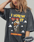 Vintage I Knew It I Knew You Shirt, TS and Toy Story 5 Friendship Shirt, Woody Buzz Lightyear Tee, Disneyland Toy Story Family Matching Tee