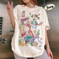Comfort Colors Retro The Little Mermaid Ariel Princess & Flounder Bubble Poster Disney T-Shirt, Gift For Her, Ariel Princess, WDW Disneyland
