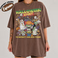 Comfort Colors® Toy Story Disney Halloween Shirt, Woody Buzz Lightyear Jessie Lilypad Costume T-shirt, WDW Disneyland Family Matching Tshirt
