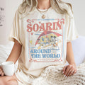 Vintage Soarin Around the World Shirt, Retro Mickey & Friends Tee, EPCOT Ride Shirt, Family Trip, Birthday Gift