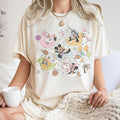 Retro Mickey and Friends Summer Vibes Comfort Colors Shirts, Mickey Mouse Beach Shirt, Disney Family Vacation Tee, Disney Trip 2026 Shirt