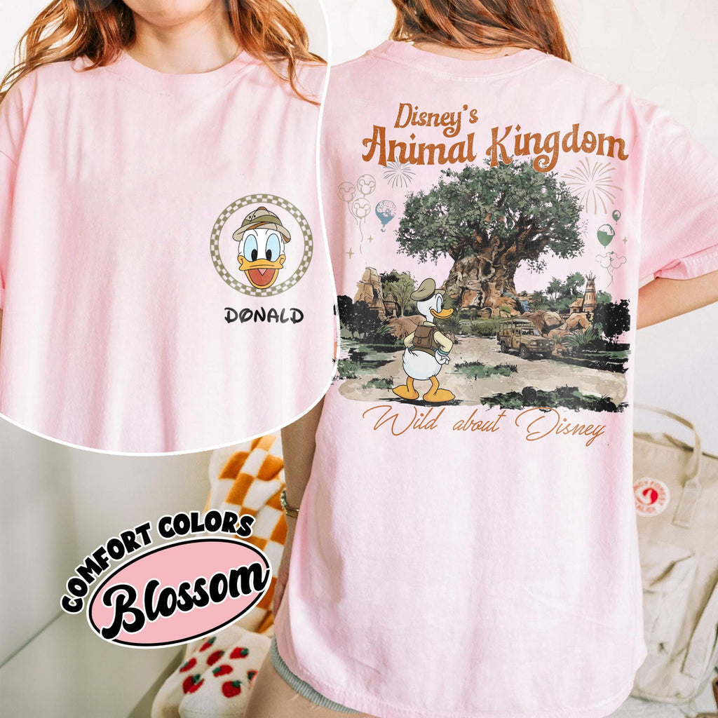 2-Sided Comfort Colors Disney Animal Kingdom Safari Shirts, Disney Safari Mode Tee, Mickey Mouse Trip Shirt, WDW Vacation Gift,Disney Family