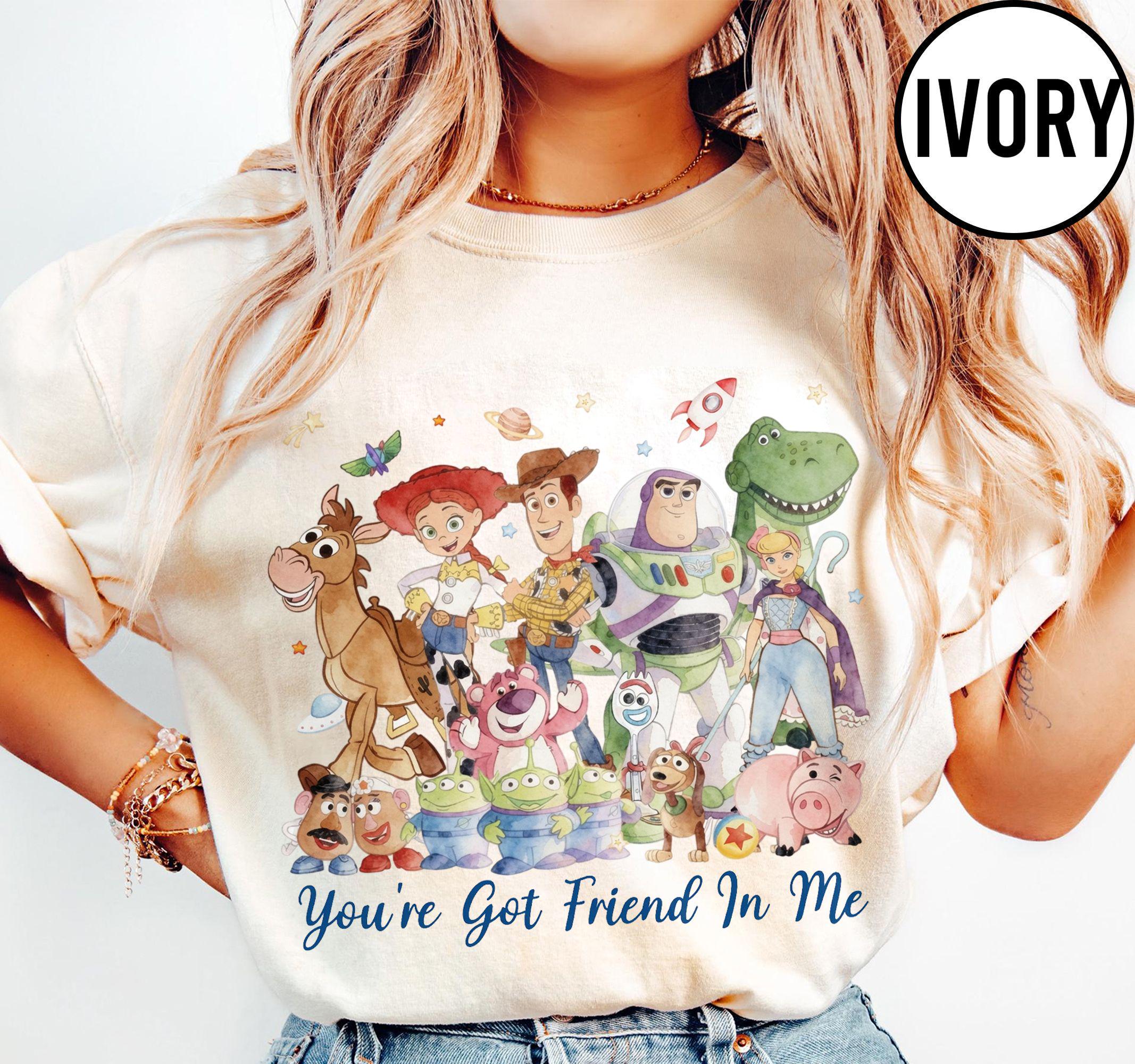 Comfort Colors® Retro Toy Story 1995 Shirt, Woody Buzz Pixar Fest, You've Got A Friend In Me Shirt, WDW Disneyland Family Trip, Woody shirt