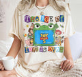 Toy Story Friends Shirt, Toy Movie 5 Characters Tee, Watercolor Toy & Friends Shirt, You've Got A Friend In Me, Family Vacation Tee