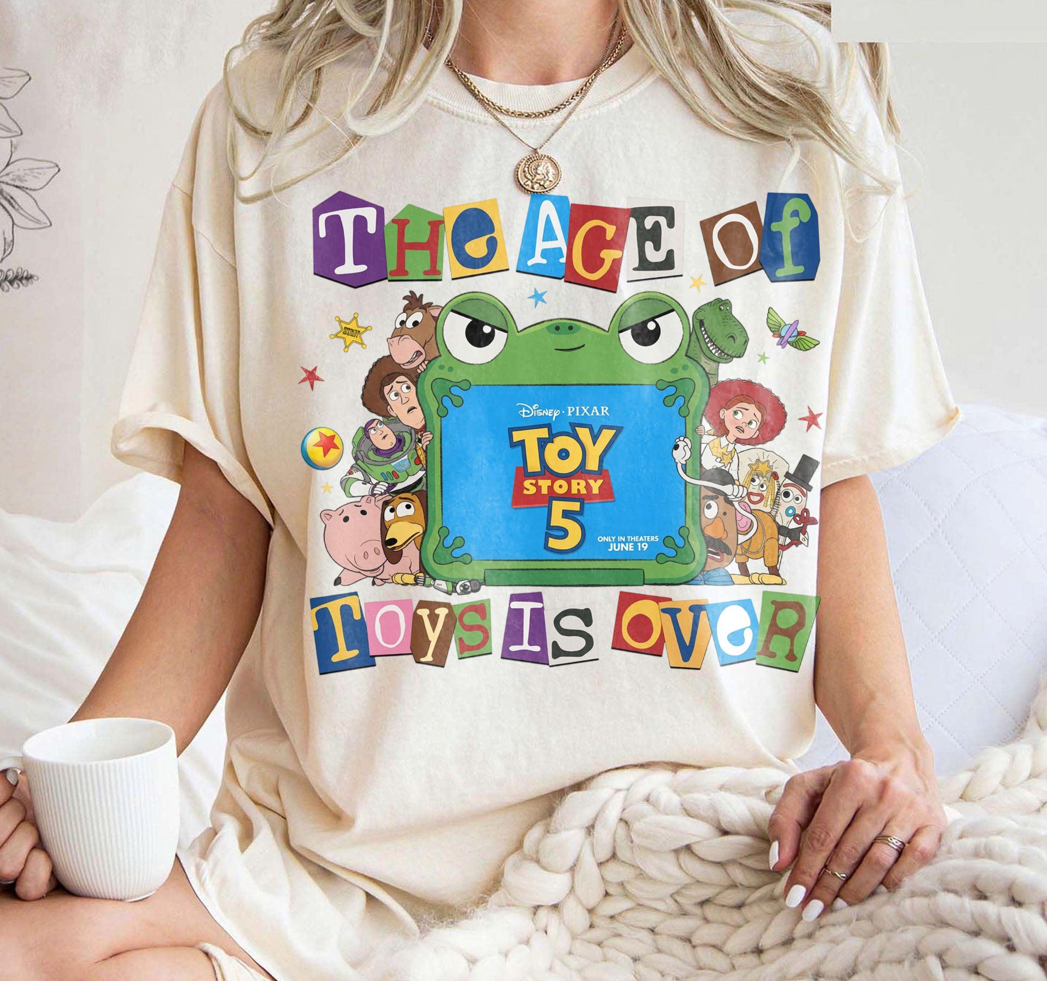 Toy Story Friends Shirt, Toy Movie 5 Characters Tee, Watercolor Toy & Friends Shirt, You've Got A Friend In Me, Family Vacation Tee