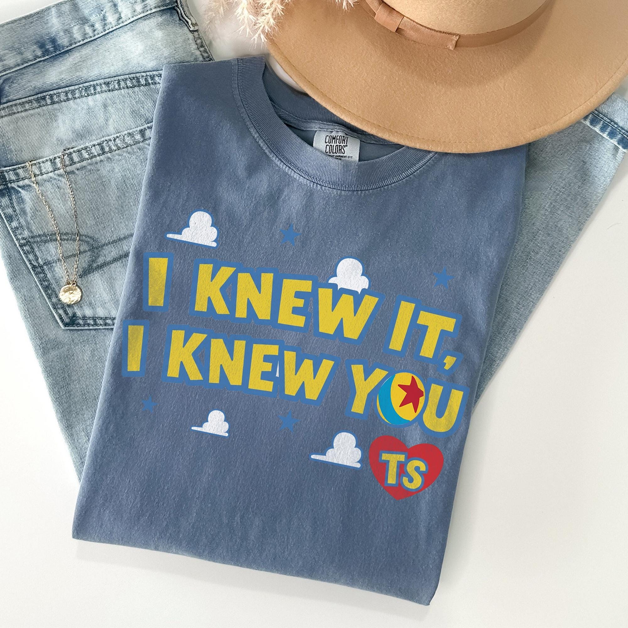 Vintage I Knew It I Knew You Shirt, TS and Toy Story 5 Friendship Shirt, Woody Buzz Lightyear Tee, Disneyland Toy Story Family Matching Tee