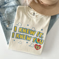 Vintage I Knew It I Knew You Shirt, TS and Toy Story 5 Friendship Shirt, Woody Buzz Lightyear Tee, Disneyland Toy Story Family Matching Tee