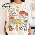 Retro Toy Story Gang I Knew It I Knew You Girly Shirt, Western Cowboy Graphic Shirt, Trendy Toy Story 5 Tee, You've Got A Friend In Me Shirt