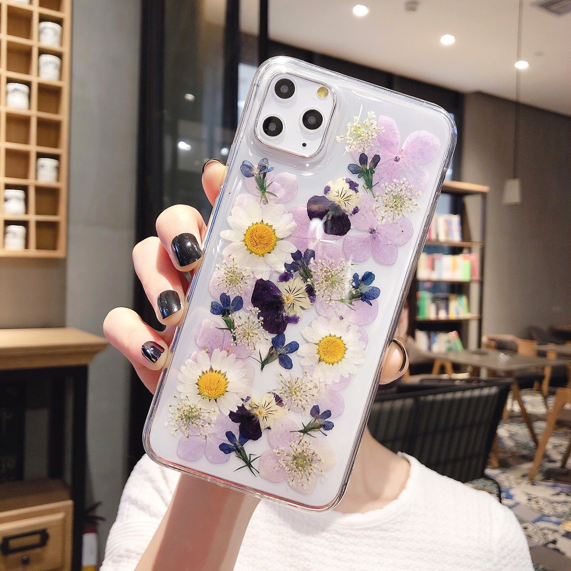 Preserved Flower Epoxy Phone Cases - HediyeEpoxyPreserved Flower Epoxy Phone Cases0HediyeEpoxyBlueIPhone XPreserved Flower Epoxy Phone Cases